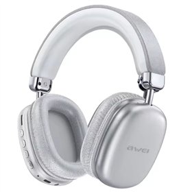 Wireless headphones Awei AT7 silver