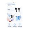 Wireless headphones Awei T68 white