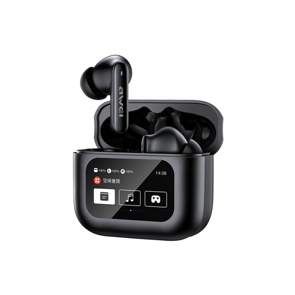 Belaidės ausinės Awei TP57 ENC juodos