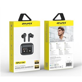 Wireless headphones Awei TP57 ENC black