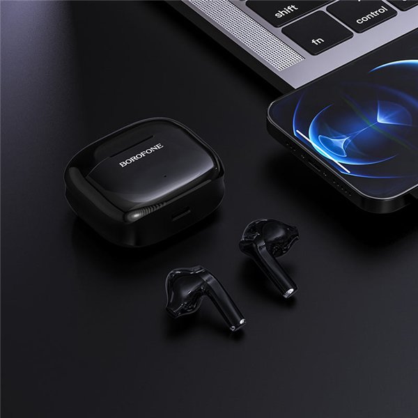 Wireless headphones Borofone BE47 Perfecto TWS black