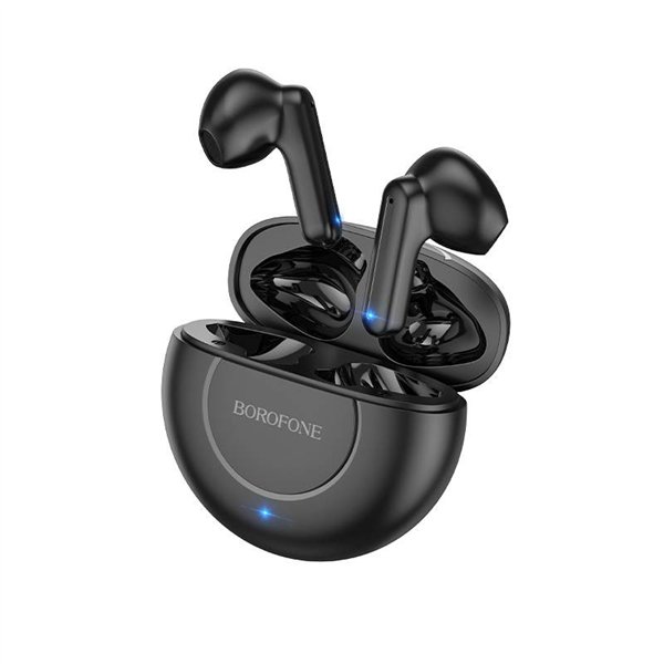 Belaidės ausinės Borofone BE54 Rejoice TWS juodos