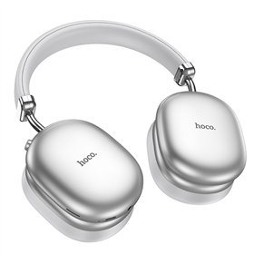Wireless headphones Hoco W35 Max ANC silver