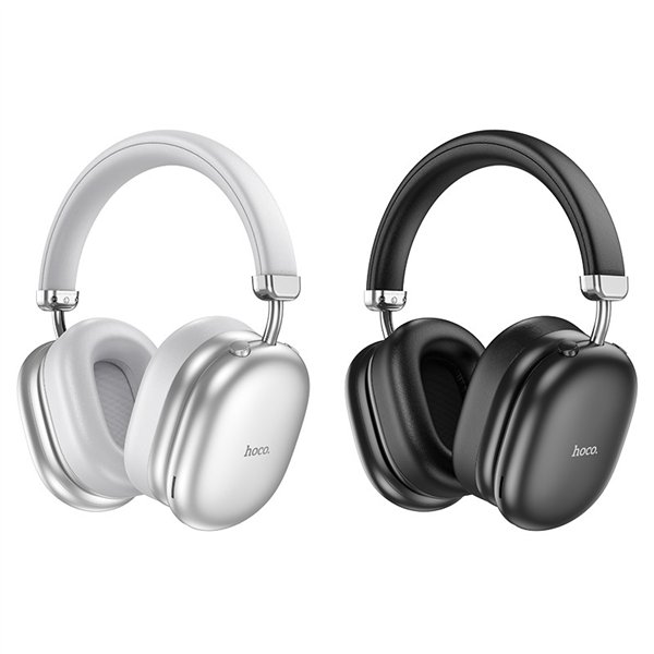 Wireless headphones Hoco W35 Max ANC silver