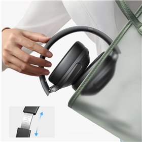 Belaidės ausinės Joyroom JR-JH2 Hybrid ANC juodos