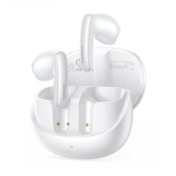 Wireless headphones Ugreen HiTune H6 Pro Active Noise-Cancelling Earbuds (35873) white