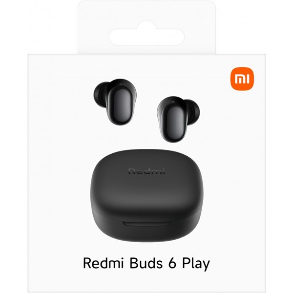 Wireless headphones Xiaomi Redmi Buds 6 Play black BHR8776GL