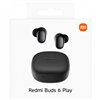 Belaidės ausinės Xiaomi Redmi Buds 6 Play juodos BHR8776GL