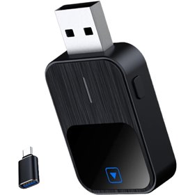 Wireless CarPlay/Android Auto adapter Reach K2 black