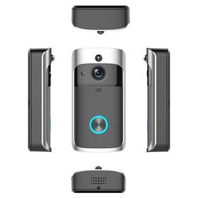 Wireless smart doorbell with camera and motion sensor Reach DB-1 black
