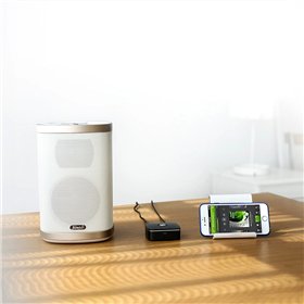 Bluetooth adapter receiver Ugreen CM106 2xRCA/AUX Bluetooth 5.1 black