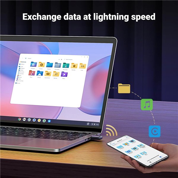 Bluetooth adapteris Ugreen CM748 Bluetooth 5.4 (35058) juodas