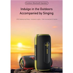 Bluetooth portable speakers Awei KA5 20W black