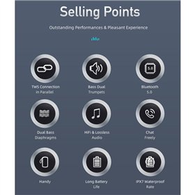 Bluetooth portable speakers Awei Y669 31W black