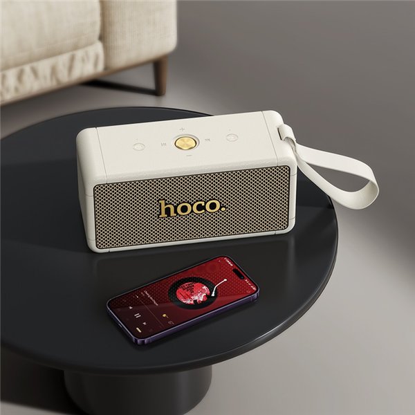 Bluetooth portable speaker Hoco HT1 Max white