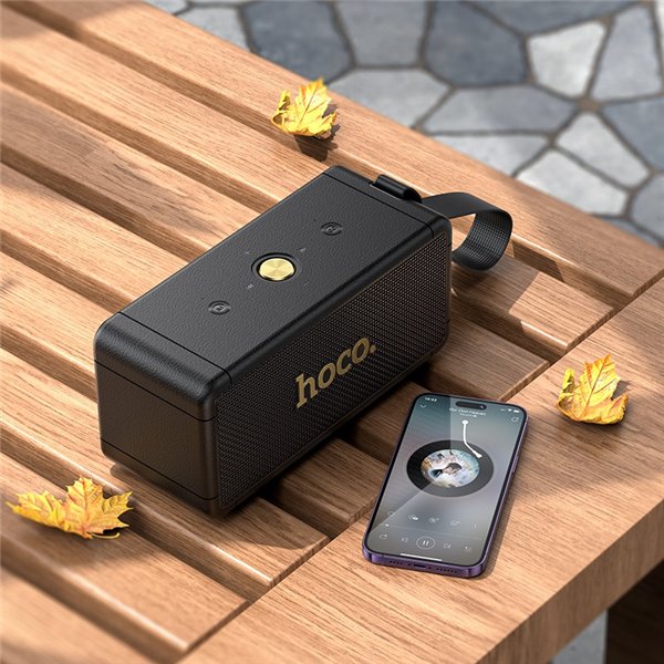 Bluetooth portable speaker Hoco HT1 Max black