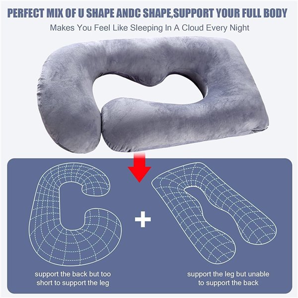 Multifunctional pregnancy pillow Reach, U-shaped