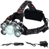 Pealamp 5 x LED T6 CREE