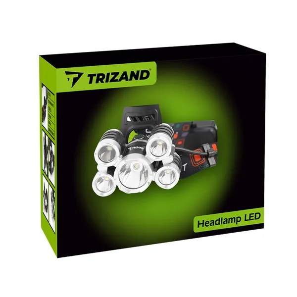 Headlamp 5 x LED T6 CREE