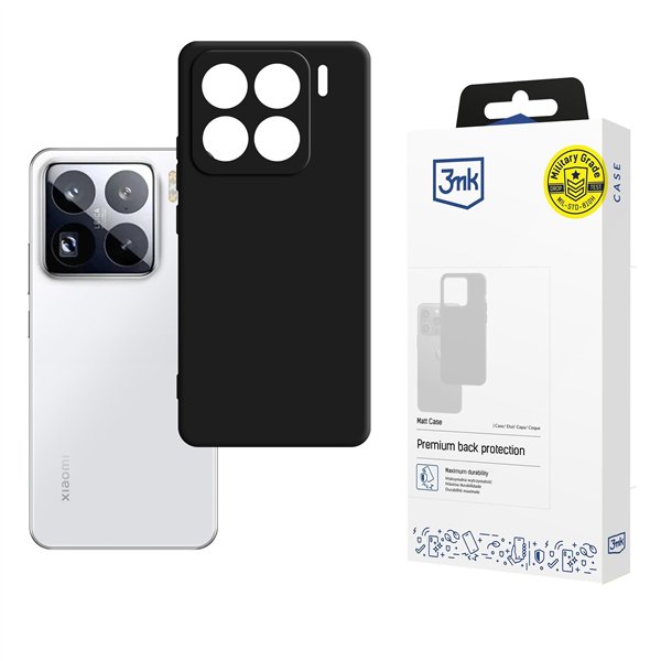 Case 3mk Matt Case Xiaomi 15 Pro black