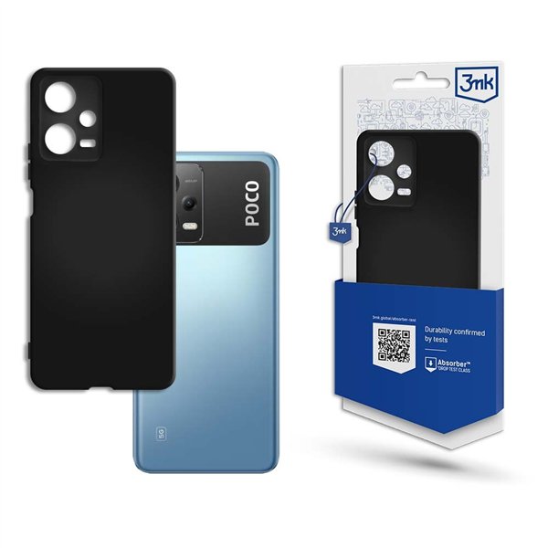 Case 3mk Matt Case Xiaomi Poco X5 5G black