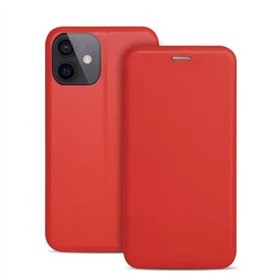 Case Book Elegance Samsung G990 S21 FE 5G red