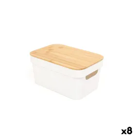 Daudzfunkcionāla Kaste Confortime Balts Brūns Bambuss Plastmasa (8 gb.)