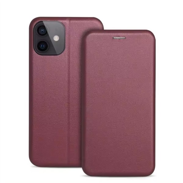 Case Book Elegance Xiaomi Redmi Note 9 Pro/Note 9S/Note 9 Pro Max burgundy