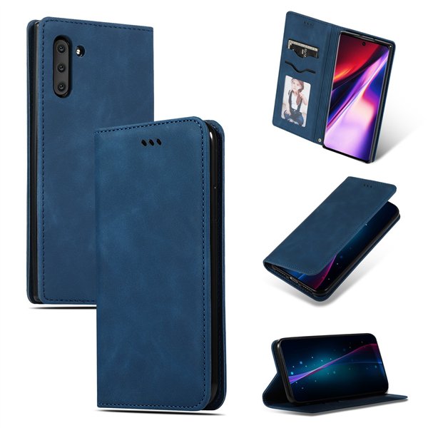 Case Business Style Samsung A566 A56 5G dark blue