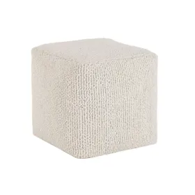 подставка для ног Home ESPRIT Бежевый Boho 45 x 45 x 45 cm