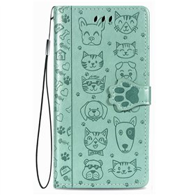 Case Cat-Dog Xiaomi Redmi 9C/9C NFC green