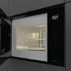Mikroviļņu Krāsns ar Grilu Hisense Melns 900 W 25 L