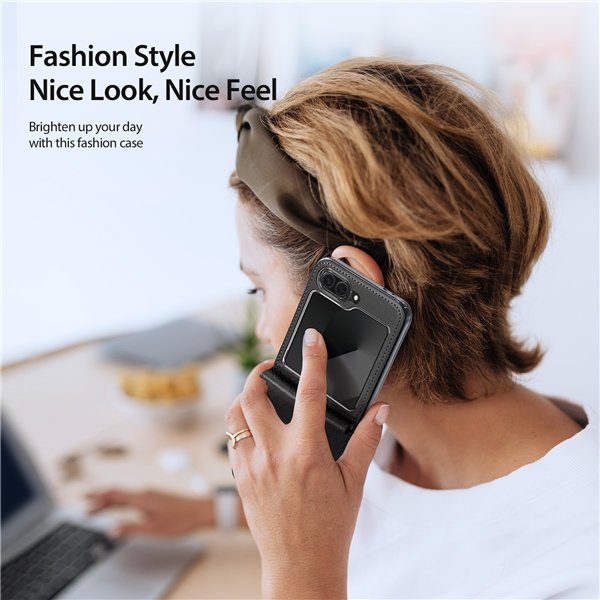 Case Dux Ducis Bril Samsung F751 Z Flip7 rožinis