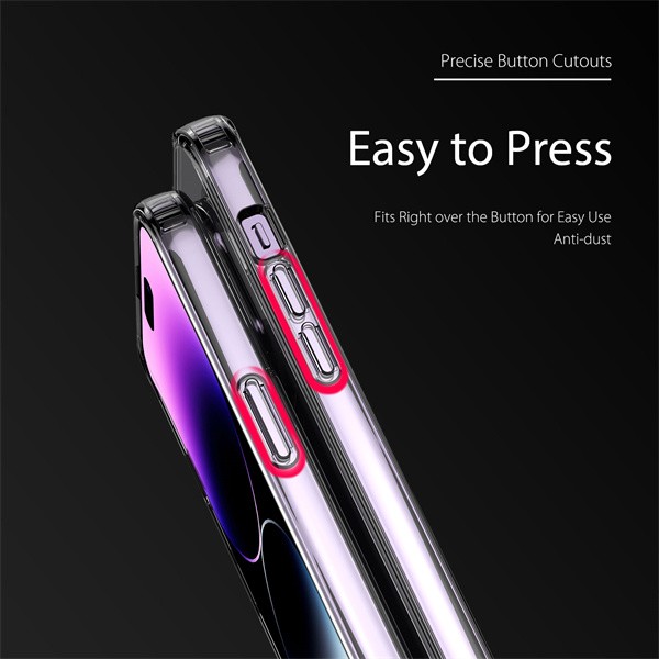 Dėklas Dux Ducis Clin Apple iPhone 15 skaidrus