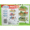 Vegetable trolley Tontarelli Mito 3 Plastic Green 40 x 29 x 62 cm (12 Units)