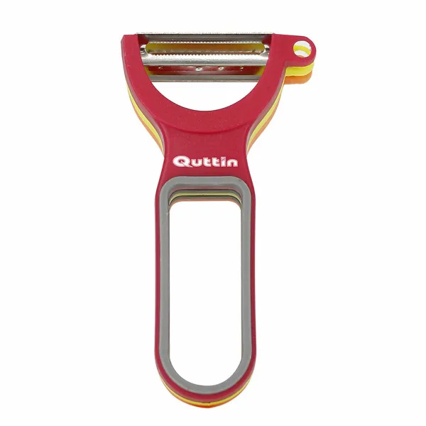 Peeler Set Quttin Multicolour 3 Pieces (12 Units)