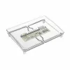 Plate Rack Confortime Foldable Transparent 31 x 22 x 16,8 cm (12 Units)