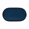 Snack tray La Mediterránea Chester Blue Oval 36 x 20,5 x 3 cm (6 Units)