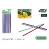 Reusable Drinking Straw Algon Plastic 19,5 cm 6 mm 30 Pieces 24 Units