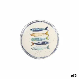 Dessert dish La Mediterránea Peixe Ø 20 cm (12 Units)