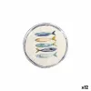 Dessert dish La Mediterránea Peixe Ø 20 cm (12 Units)