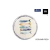 Dessert dish La Mediterránea Peixe Ø 20 cm (12 Units)