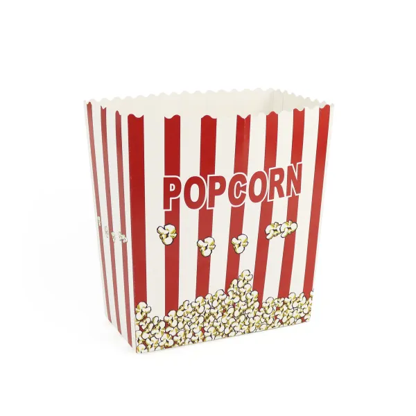Container to serve the popcorn Inde Popcorn (4 Pieces) (24 Units)