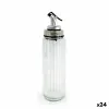 Indelis aliejui Quttin OTTICO Skaidrus Sidabras stiklas 0,5 L 6 x 6 x 30,5 cm (24 vnt.)