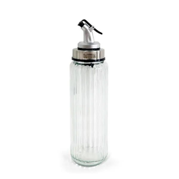 Indelis aliejui Quttin OTTICO Skaidrus Sidabras stiklas 0,5 L 6 x 6 x 30,5 cm (24 vnt.)