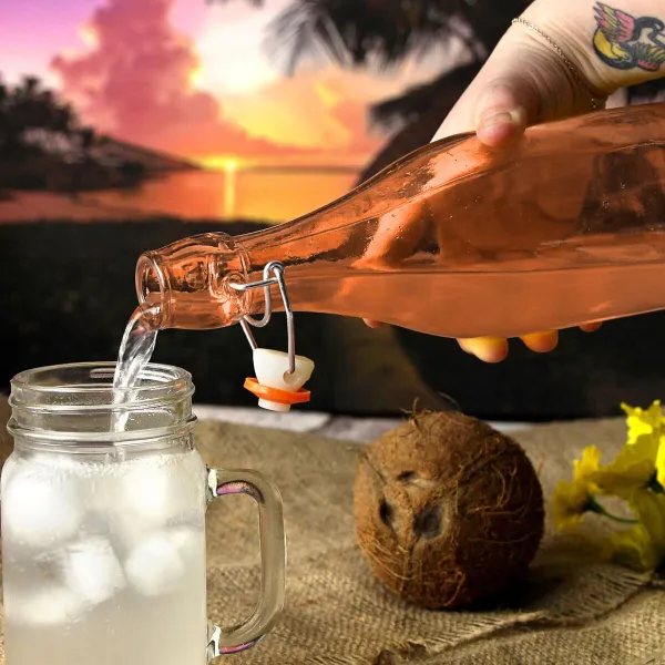 Стеклянная бутылка La Mediterránea Cтекло 1 L (12 штук)