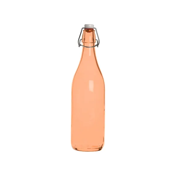 Glass Bottle La Mediterránea Glass 1 L (12 Units)