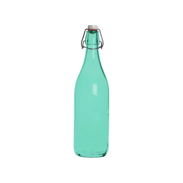Glass Bottle La Mediterránea Glass 1 L (12 Units)
