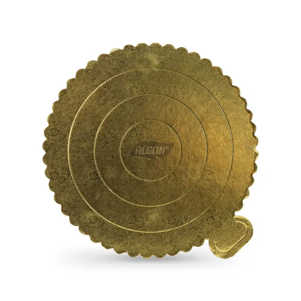 Cake stand Algon Golden 30 x 30 cm (36 Units)