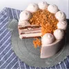 Cake stand Algon Golden 30 x 30 cm (36 Units)